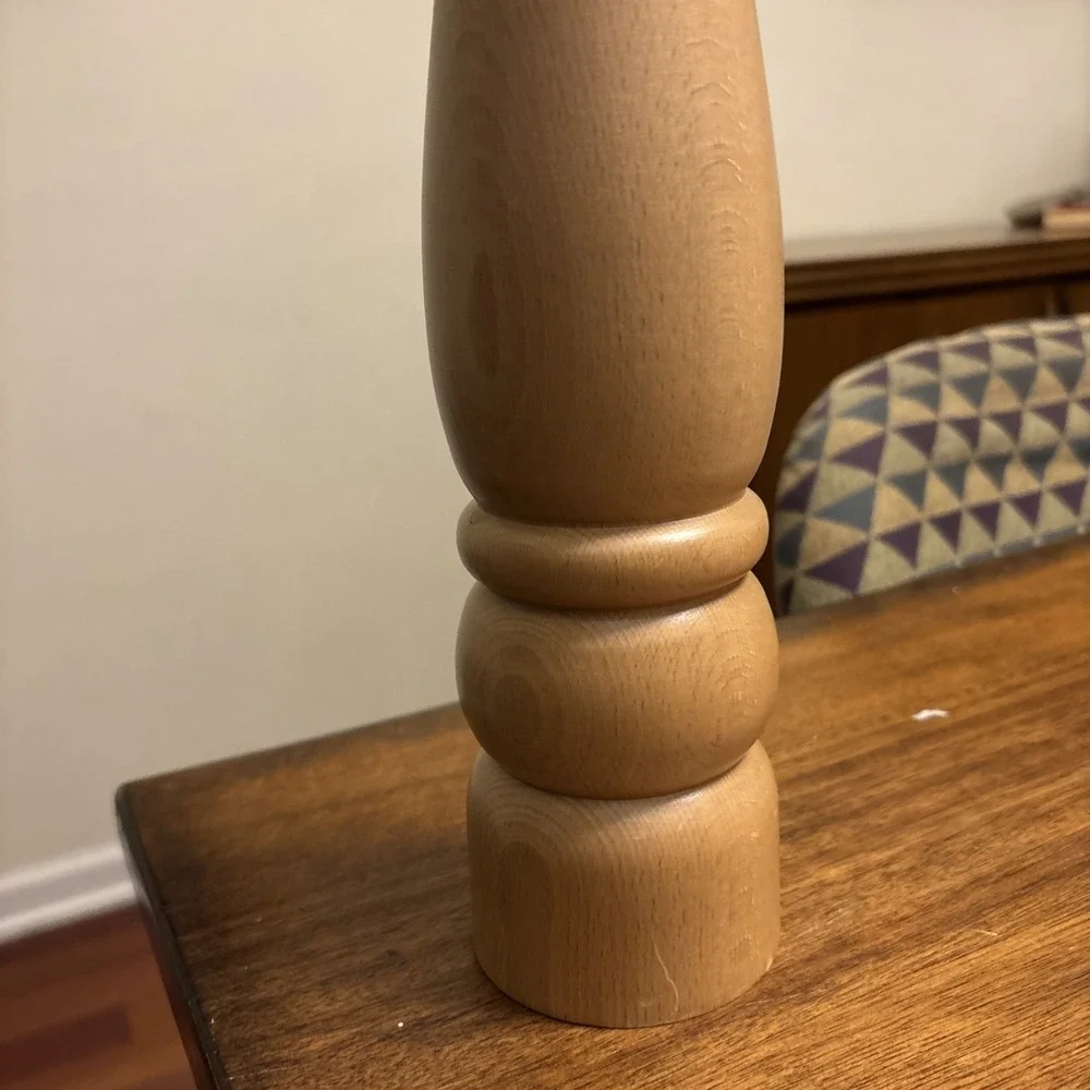 LIDREWA Germany Beechwood Pepper Mill Grinder, 15.5